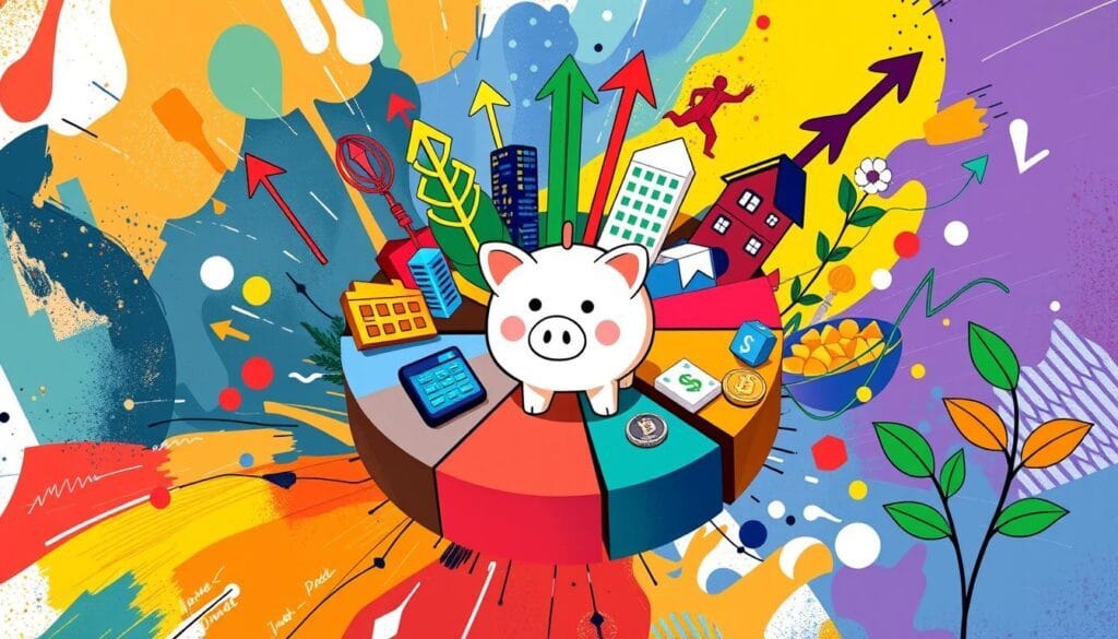 diversificação de investimentos