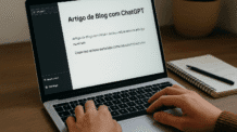 Artigo de Blog com ChatGPT: Crie Conteúdos que Rankeiam